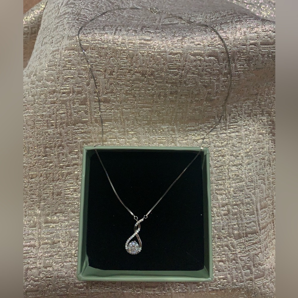 Moissanite Pendant Necklace